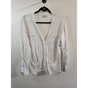 Pendleton Women's XL Cardigan Sweater Long Sleeves, Pockets 100%‎ Cotton